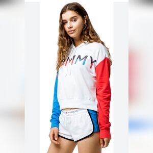 Tommy Hilfiger Women's Lounge Sleep Sweatshirt Hoodie Size M Thj1